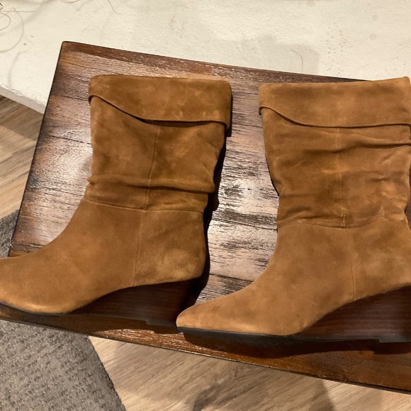 Aerosoles Carmela Boot Tabacco suede size 7 - Picture 5 of 9